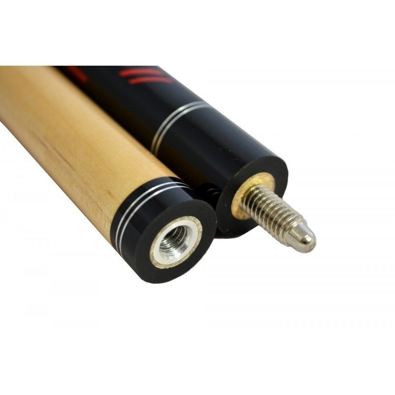 Biljarda Mirage divdaļīgā šķēpmehānisma nūja 145cm/12mm, oranža krāsa