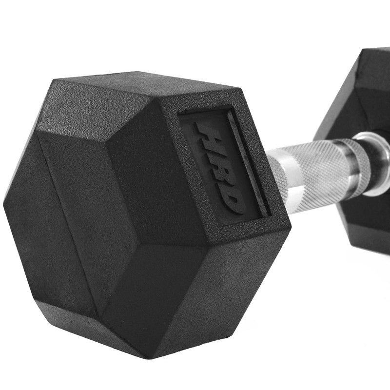 Beltor HRD System Line Hex čuguna čuguna gumijas hantele 6kg