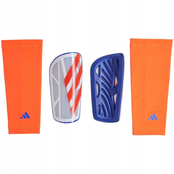 Adidas Tiro SG LGE futbola aizsargs, sarkanbaltsarkans Adidas Tiro SG LGE futbola aizsargs, sarkanbaltsarkans