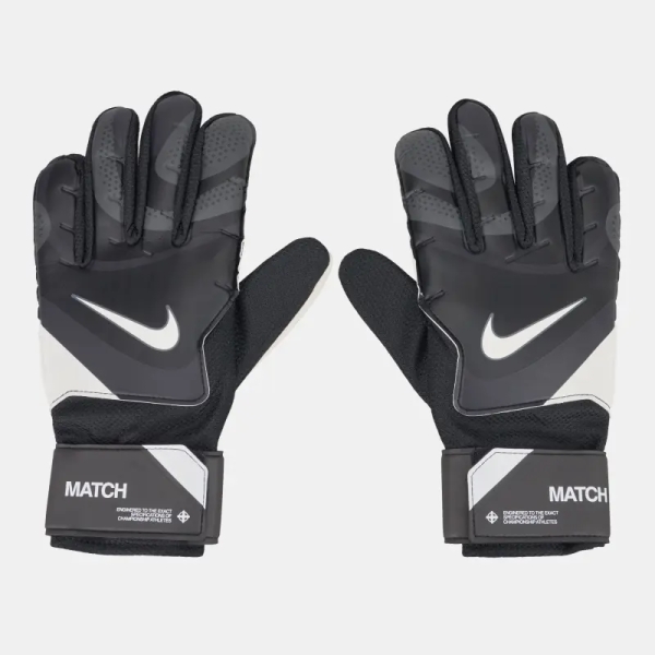 Nike GK Match vārtsargu cimdi, melni/pelēki/balti