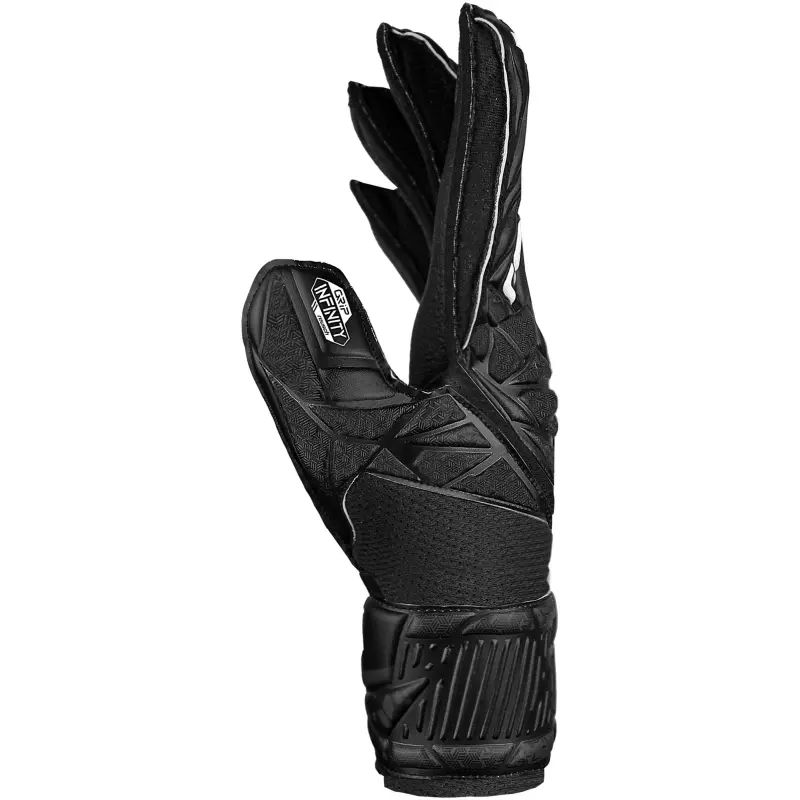 Reusch Attrakt Infinity Junior vārtsargu cimdi, melni