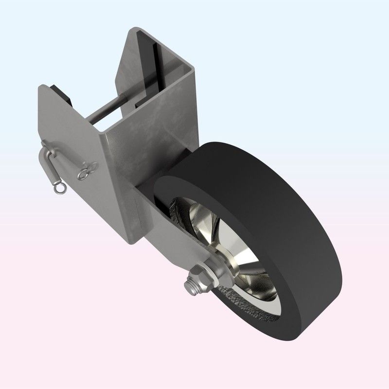 Vagoni vārtu transportēšanai ar 120 x 100 mm profilu