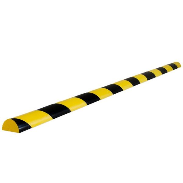 Plakanas virsmas buferis. Pusapaļa D forma. Izmēri L 1000 mm, 40x20 mm Plakanas virsmas buferis. Pusapaļa D forma. Izmēri L 1000 mm, 40x20 mm