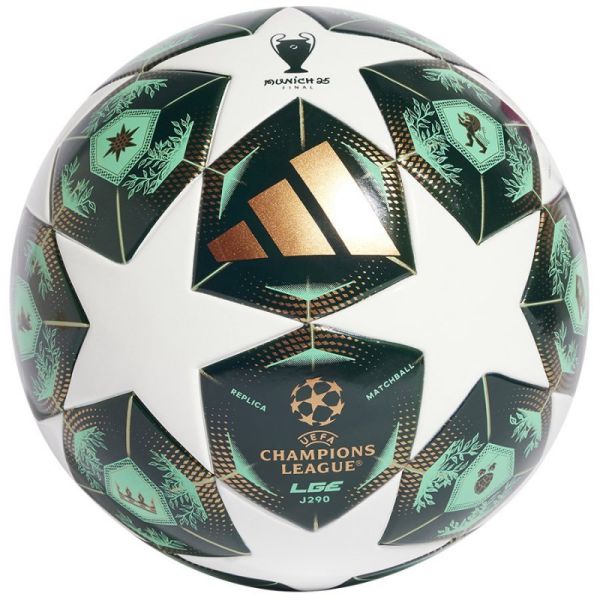 Adidas UCL League futbola bumba J290, melnā un baltā krāsā Adidas UCL League futbola bumba J290, melnā un baltā krāsā
