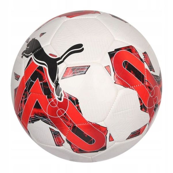 Puma Orbit6 futbola bumba, 4. izmērs, sarkanbaltsarkana krāsa Puma Orbit6 futbola bumba, 4. izmērs, sarkanbaltsarkana krāsa