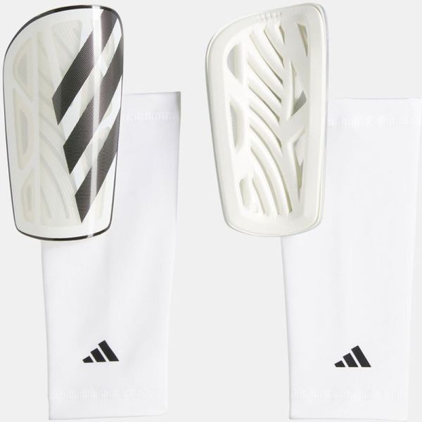 Adidas Tiro SG LGE futbola aizsargs, melns un balts